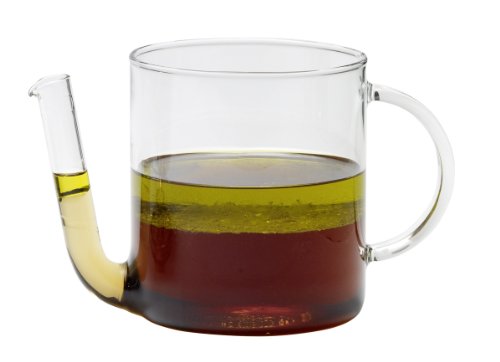 Trendglas Jena Fetttrenner / Fettabschöpfer / Fetttrennkanne, 0,8 Liter